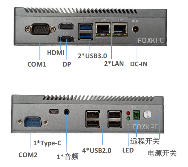 怀化KPC-B13    无风扇工业主机